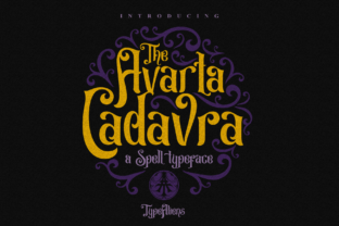Avarta Cadabra: A Magical Display Font for Editors
