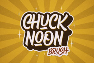 Chuck Noon Brush: A Bold Display Font for Clear Campaigns