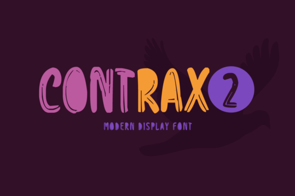 Contrax Two: A Display Font for Bold Branding