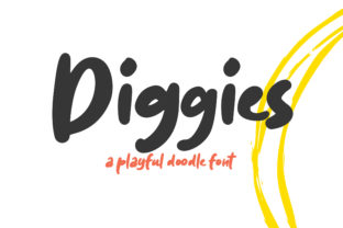 Diggies: A Playful Display Font for Editors