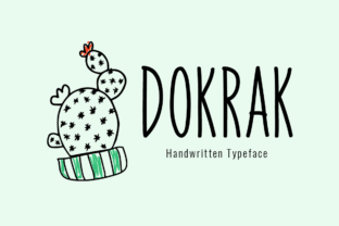 Dokrak: A Handwritten Font for Modern Web Design