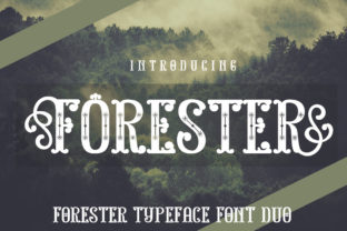 Forester: A Bold Display Font for Branding