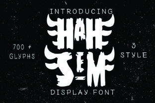 Hah Sem: A Bold Display Font for Brand Identity