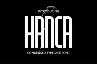 Hanca: A Condensed Display Typeface for Modern Web Design