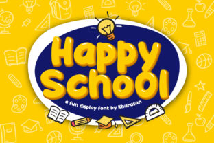 Happy School Typeface Review for Brand Designers