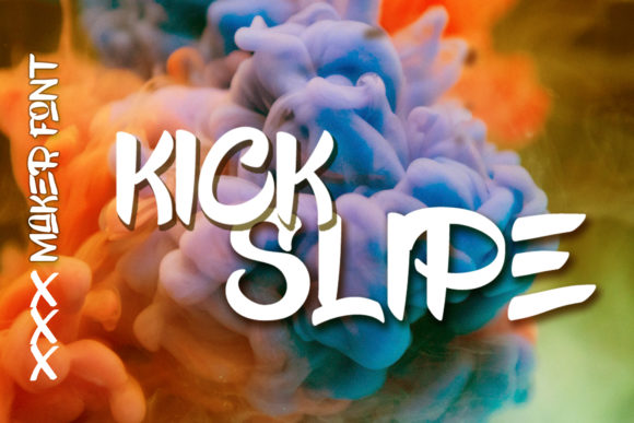 Kick Slipe: A Bold Display Font for Modern Web Design