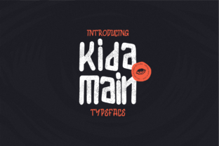 Kida Main: A Bold Display Font for Branding