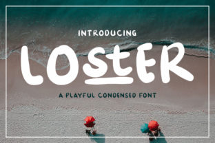 Loster Font: A Playful Typeface for Bold Brands