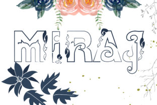 Miraj Typeface: Bold Editorial Charm