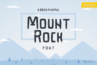 Mountrock Font Review: A Bold Display Typeface for Modern Brands