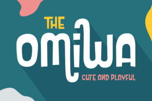 Omiwa: A Playful Display Font for Crafters