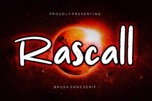 Rascall: A Bold Display Font for Crafters