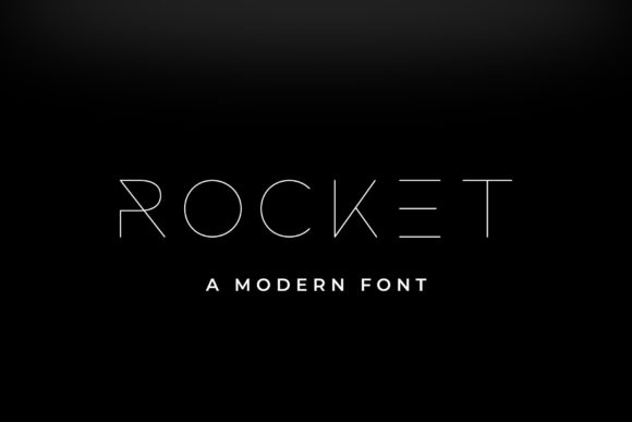 Rocket Wildness: A Futuristic Display Font for Modern Web Design