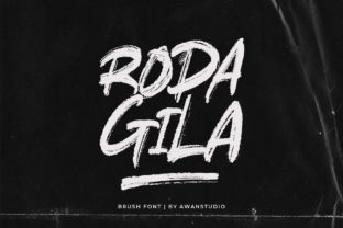 Rodagila: A Bold Display Font for Modern Brands