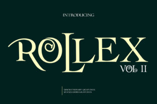 Rollex II: A Display Font for Modern Brands
