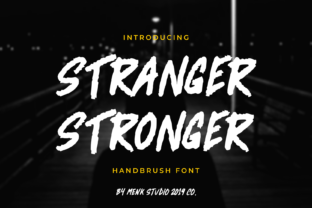 Stranger Stronger: A Bold Display Font for Web Design
