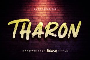 Tharon: A Bold Display Font for High-Impact Campaigns
