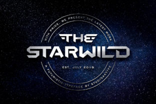 The Starwild: A Futuristic Display Font for Web