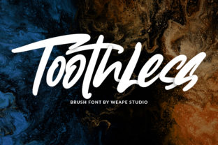 Toothless: The Display Font That Bites