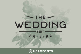 Wedding Family Font: A Vintage Display Typeface for Branding